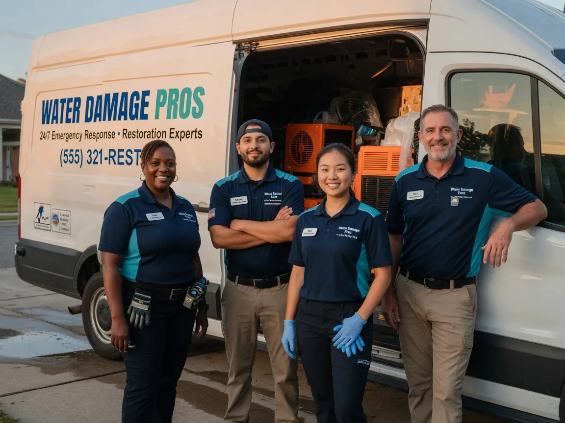 Water Damage Restoration company in Midfield, TX