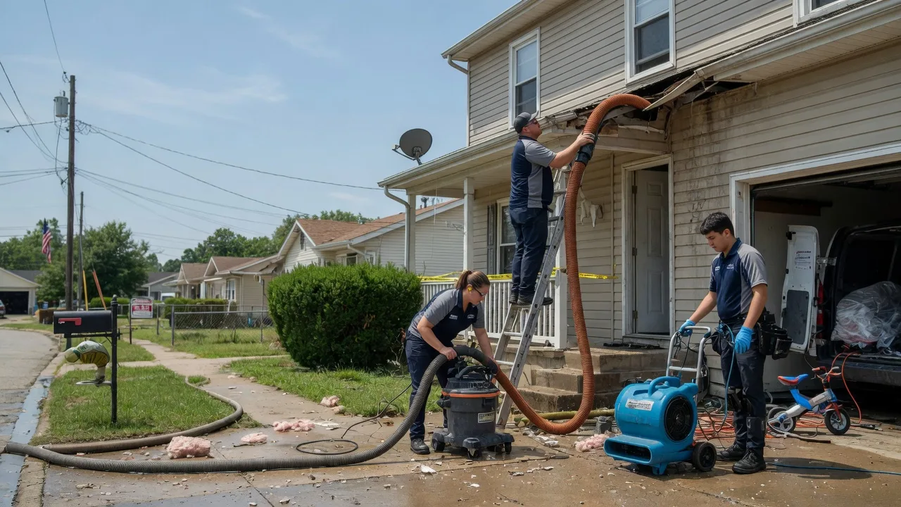 Water Damage Restoration in Midfield, TX near me